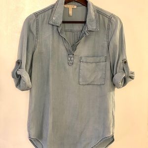 Skies are Blue Chambray Shirt
